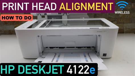 Hp Deskjet E Print Head Alignment Print Scan Alignment Page