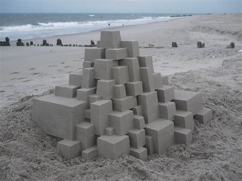 These Perfectly Packed Sand Cubes Roddlysatisfying