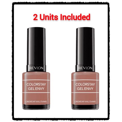 2 Pack Revlon Colorstay Gel Envy Longwear Nail Polish 309976012377 2