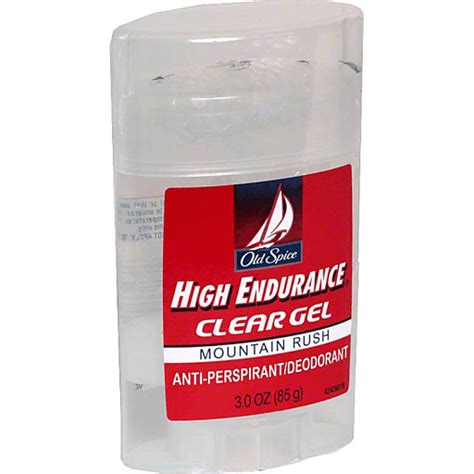 Old Spice High Endurance Anti Perspirantdeodorant Clear Gel Mountain