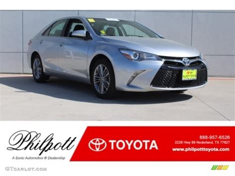 2015 Celestial Silver Metallic Toyota Camry Se 126140450 Photo 20