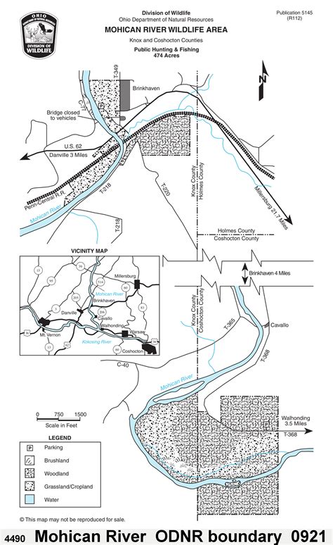 Q Mohican River Ohio Hunting Maps 1275 Page Map Guide To Public Lands