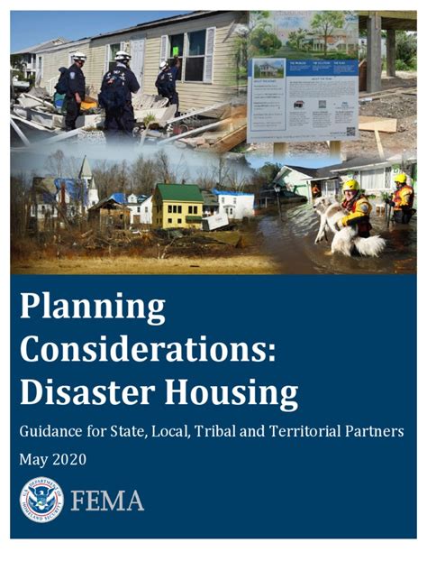 Planning Considerations Disaster Housing Pdf