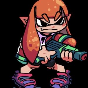 Fnf Vs Splatoon Inkling Girl One Shot Fnf