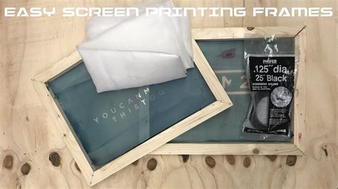 Screen Printing Frames