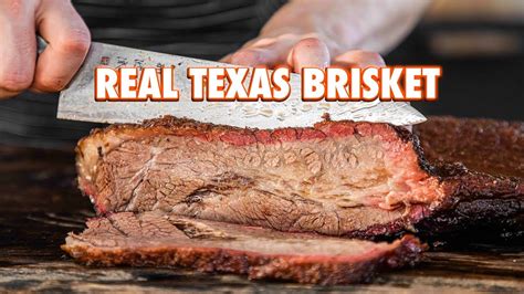 How To Make Texas Smoked Brisket Properly Youtube