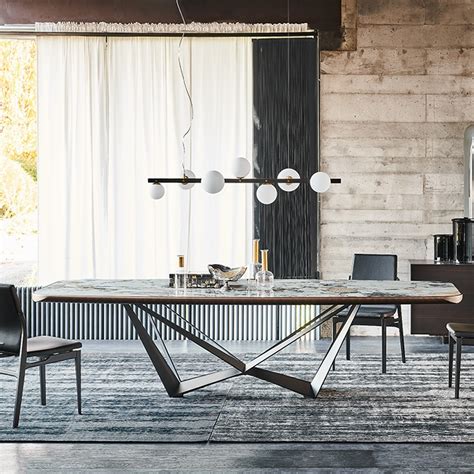 Mesa Skorpio Keramik Premium De Cattelan Italia Mesas Modernas De