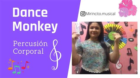 DANCE MONKEY Percusión corporal body percussion paso a paso