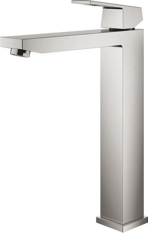 Grohe Eurocube Gats Wastafelkraan Xl Size M Gladde Body Supersteel Bol