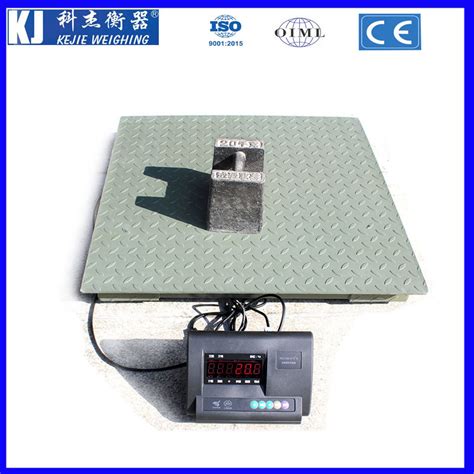 Wholesale 3t Pallet Floor Scale with Ramp Digital Platform Weighing ...