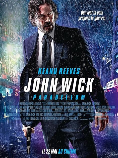 John Wick 3 Parabellum ganha pôster internacional e nova capa de revista