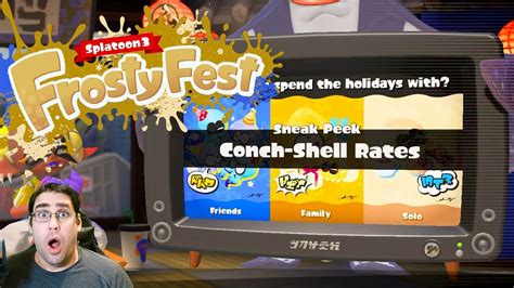 Frosty Fest Sneak Peek Results Splatoon Youtube