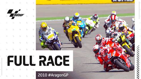 2010 AragonGP MotoGP Full Race YouTube