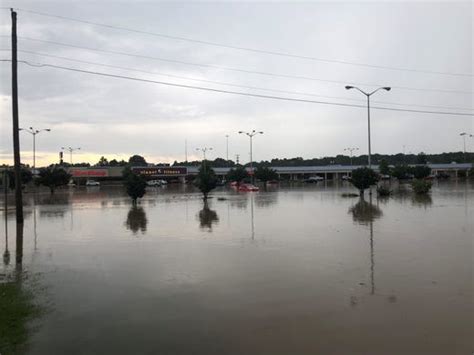 Flash Flood Hits Jackson Heavy Rain Causes Two Sink Holes