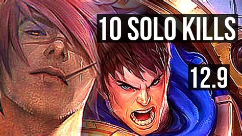 SETT Vs GAREN TOP 10 Solo Kills Rank 6 Sett 500 Games 900K