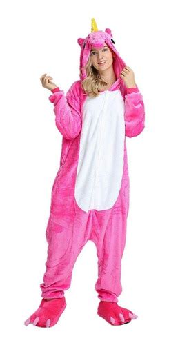 PIJAMA KIGURUMI UNICORNIO FUCSIA ADULTO Invierno Tomás Accesorios