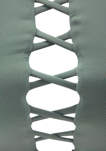 Bench Bustier Bikini Top Perfect Oliv 32