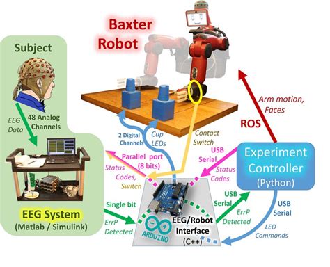 The System Includes A Main Experiment Controller The Baxter Robot And