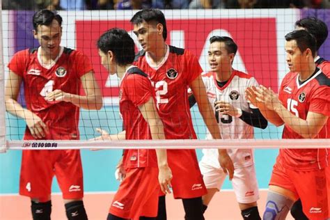 Daftar Lengkap Pemain Timnas Indonesia Di Voli Putra AVC Challenge Cup