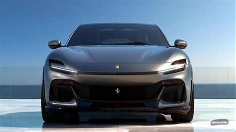 2022 2023 NEW Ferrari SUV Purosangue 6 5 L V12 715 Hp Exterior Interior