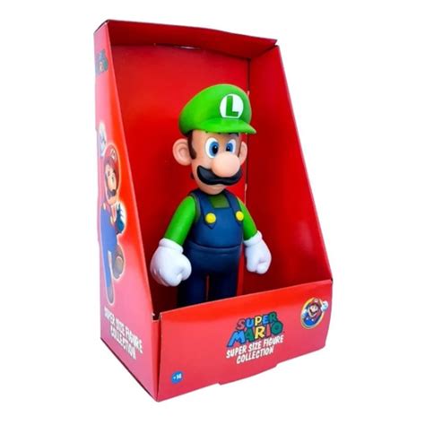 Boneco Luigi Articulado Brinquedo Infantil 22cm Original No Shoptime