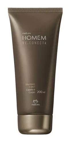 Homem Natura Shampoo 2 En 1 Homem Re Conecta 200 Ml MercadoLibre