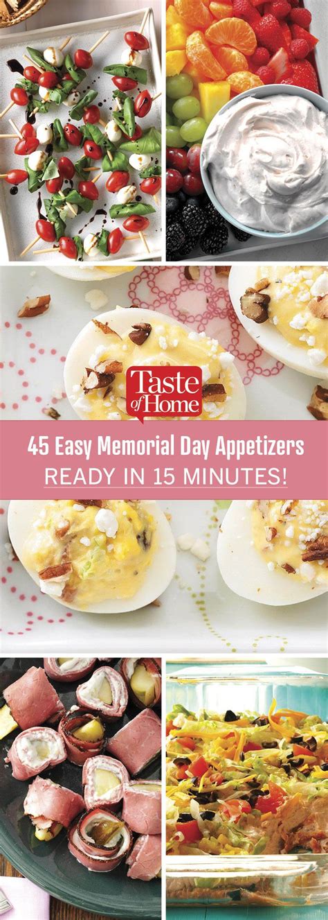 60 Last Minute Memorial Day Appetizers Appetizers Easy Easy