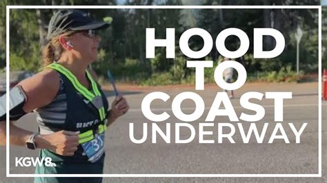 Hood To Coast Runners Pass Through Downtown Portland YouTube