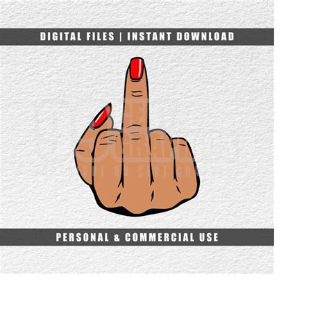 Middle Finger Svg Fuck You Svg Cricut Svg Layered Svg Pn Inspire Uplift