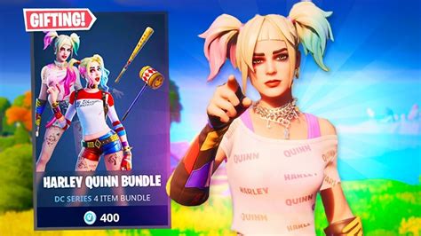 Ting New Harley Quinn Bundle Fortnite Item Shop Youtube