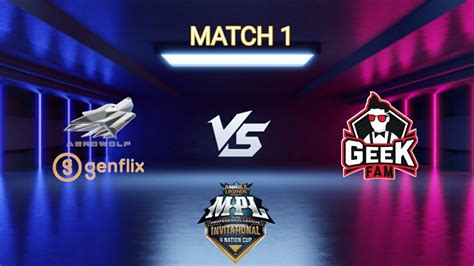 Match Genflix Aerowolf Vs Geek Fam Id Invitational Nation Cup