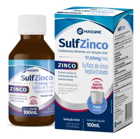 Para Que Serve O Sulfato De Zinco