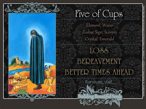 The Five of Cups Tarot Card Meanings | Tarot Reading