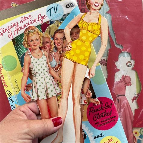 1940s Paper Dolls Etsy