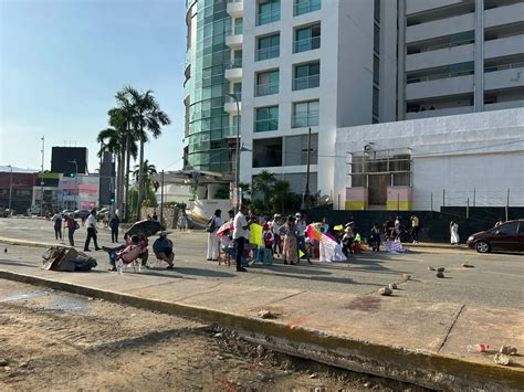 Cumple 24 Horas Bloqueo En La Costera De Acapulco Anews