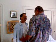 Naked Sandra Wild In Sunset Grill