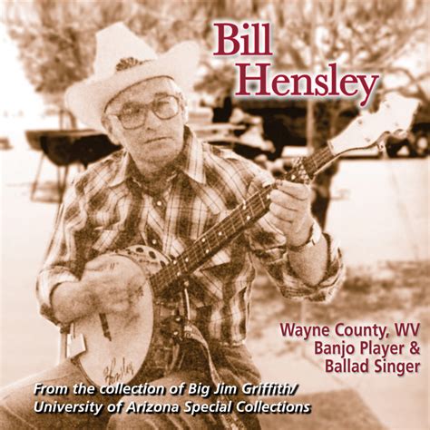 Frc Bill Hensley Wayne County Wv Banjo Player Ballad Singer