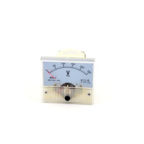 Ac 0 250v Analog Voltmeter Analog Panel Volt Meter Voltage Tester Charger Doctor Voltimetro