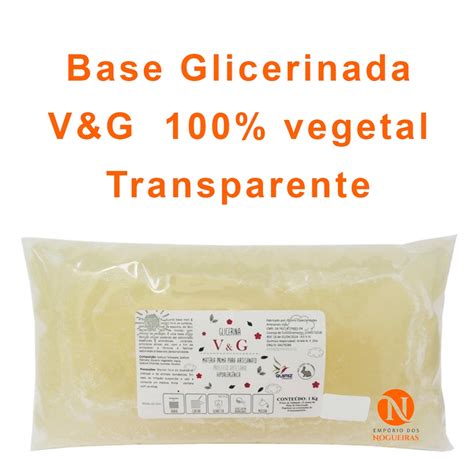 Base Glicerinada Vegetal Transparente 1 Kg V G Shopee Brasil