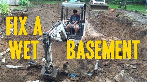 How To Fix A Wet Basement Youtube