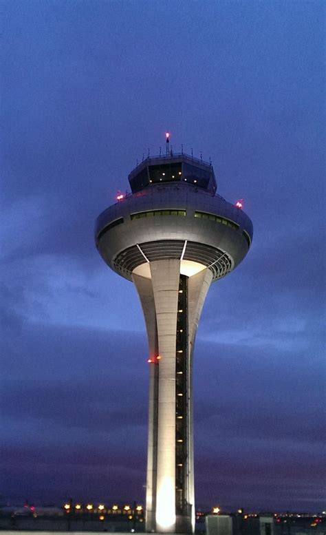 Airport Control Tower | Airport control tower, Airport tower, Tower building