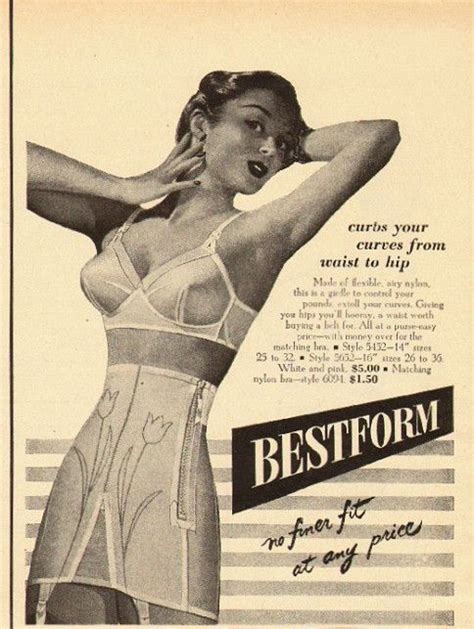 Pin On Va Va Voom Vintage Lingerie Ads