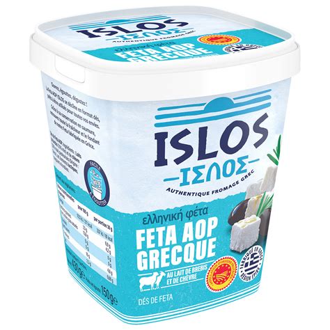 Dés de feta AOP ISLOS le pot de 150g à Prix Carrefour