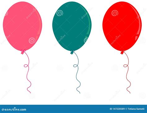 Colourful Balloons Stock Illustration Illustration Of Celebration 147220589