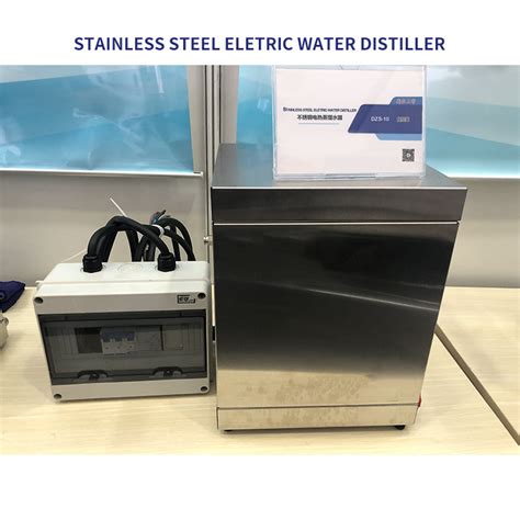 New Desktop Distiller Laboratory Stainless Steel Electric Water