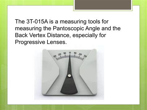 Pantoscopic Tilt Ppt