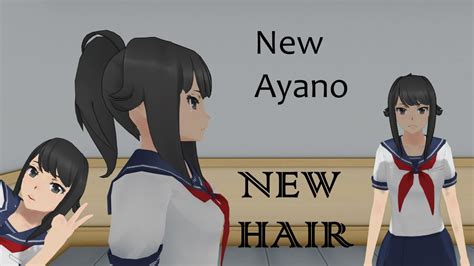 Yandere Simulator Pose Mod Custom Hair