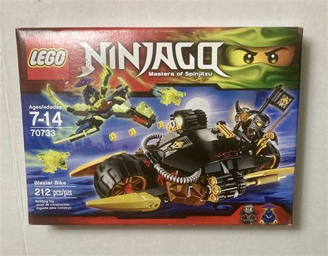 LEGO NINJAGO Blaster Bike 70733 Masters Of Spinjitzu NIB 673419229203