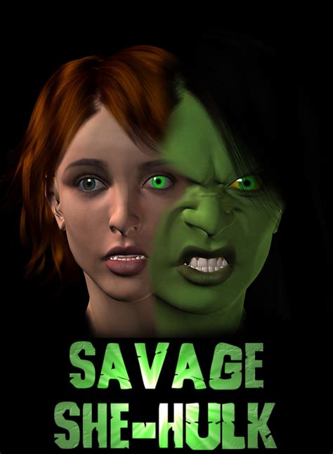 Savage She Hulk By Zerocaim88 On Deviantart