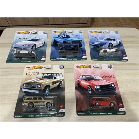 HOT WHEELS 風火輪 Car Culture 汽車文化 TOYOTA 蝦皮購物
